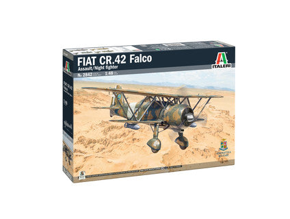 Italerai 1/48 FIAT CR.42 Falco Assault/Night Fighter Kit 2842