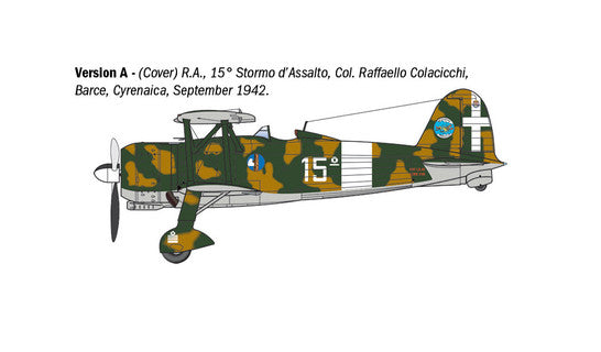 Italerai 1/48 FIAT CR.42 Falco Assault/Night Fighter Kit 2842