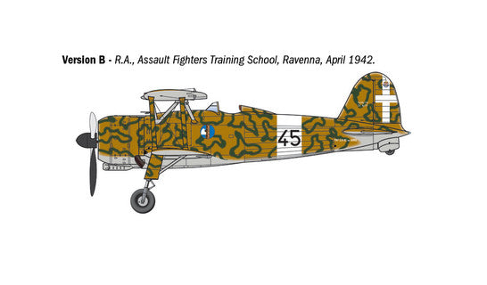 Italerai 1/48 FIAT CR.42 Falco Assault/Night Fighter Kit 2842