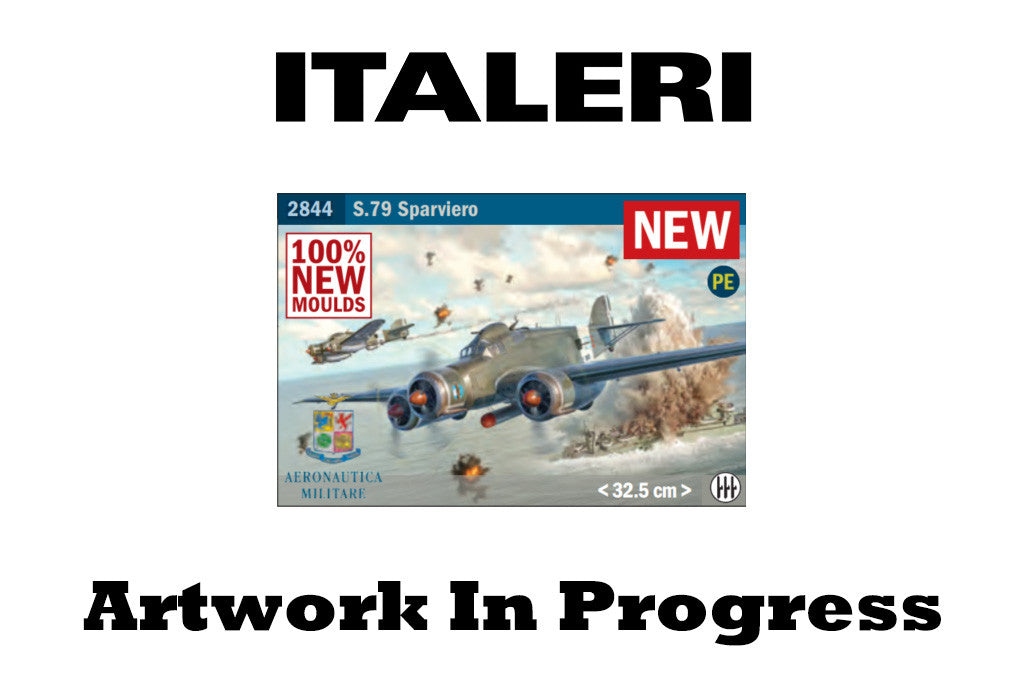 ITALERI 1/48 Savoia-Marchetti SM.79 Sparviero Bomber 2844