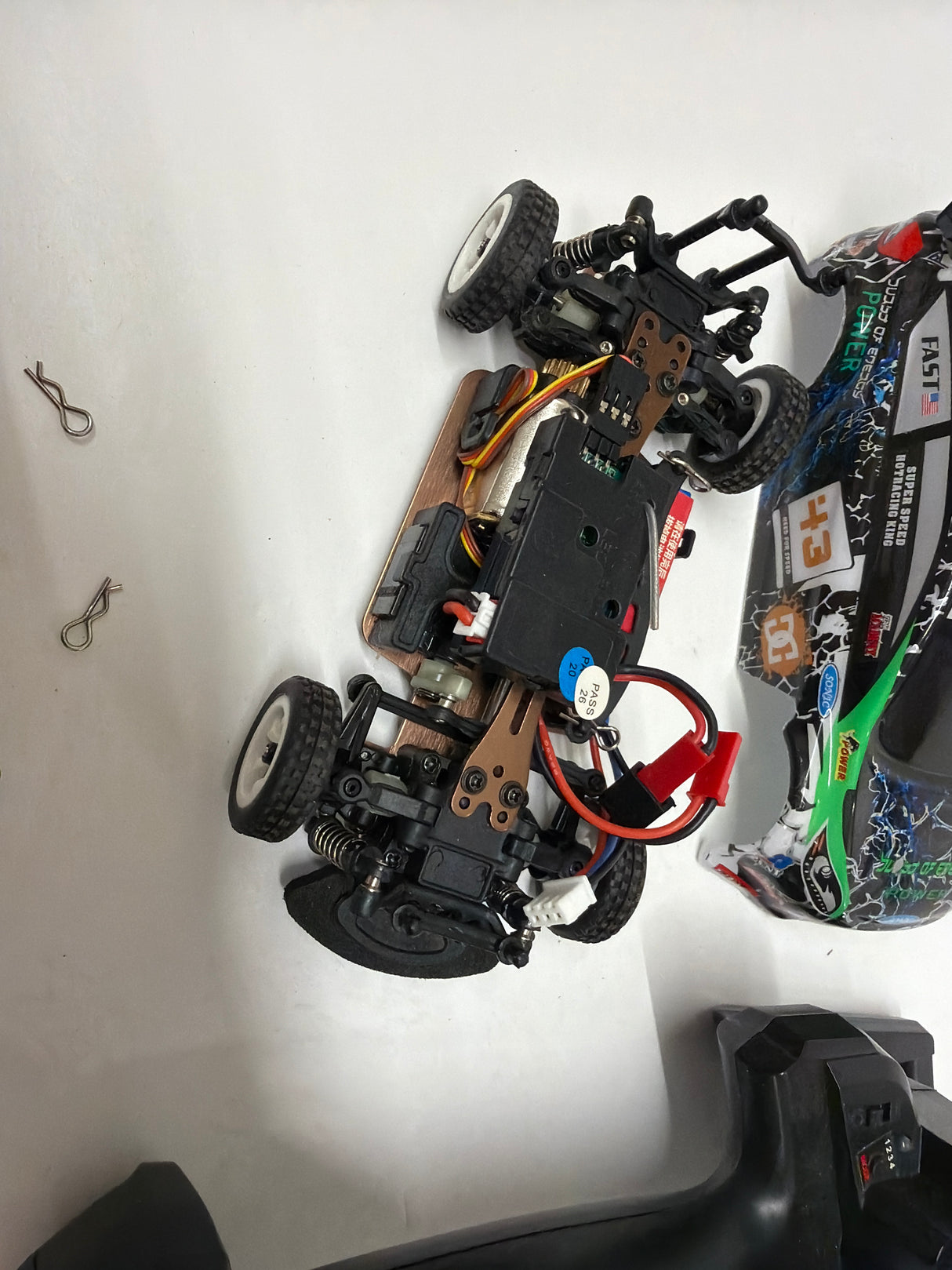 Second Hand WLtoys K989 1:28 4WD 2.4G Mini RC Racing Car