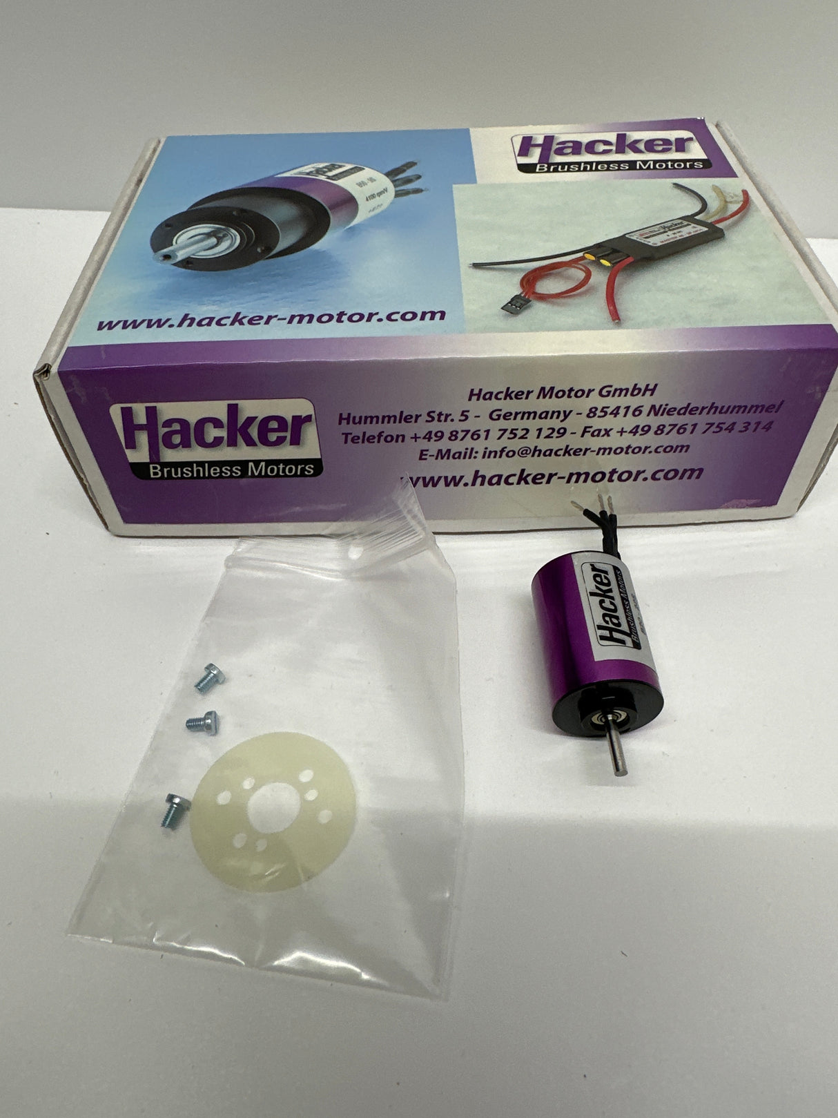 Hacker B20-22S 4091 rpm Inrunner Brushless Motor