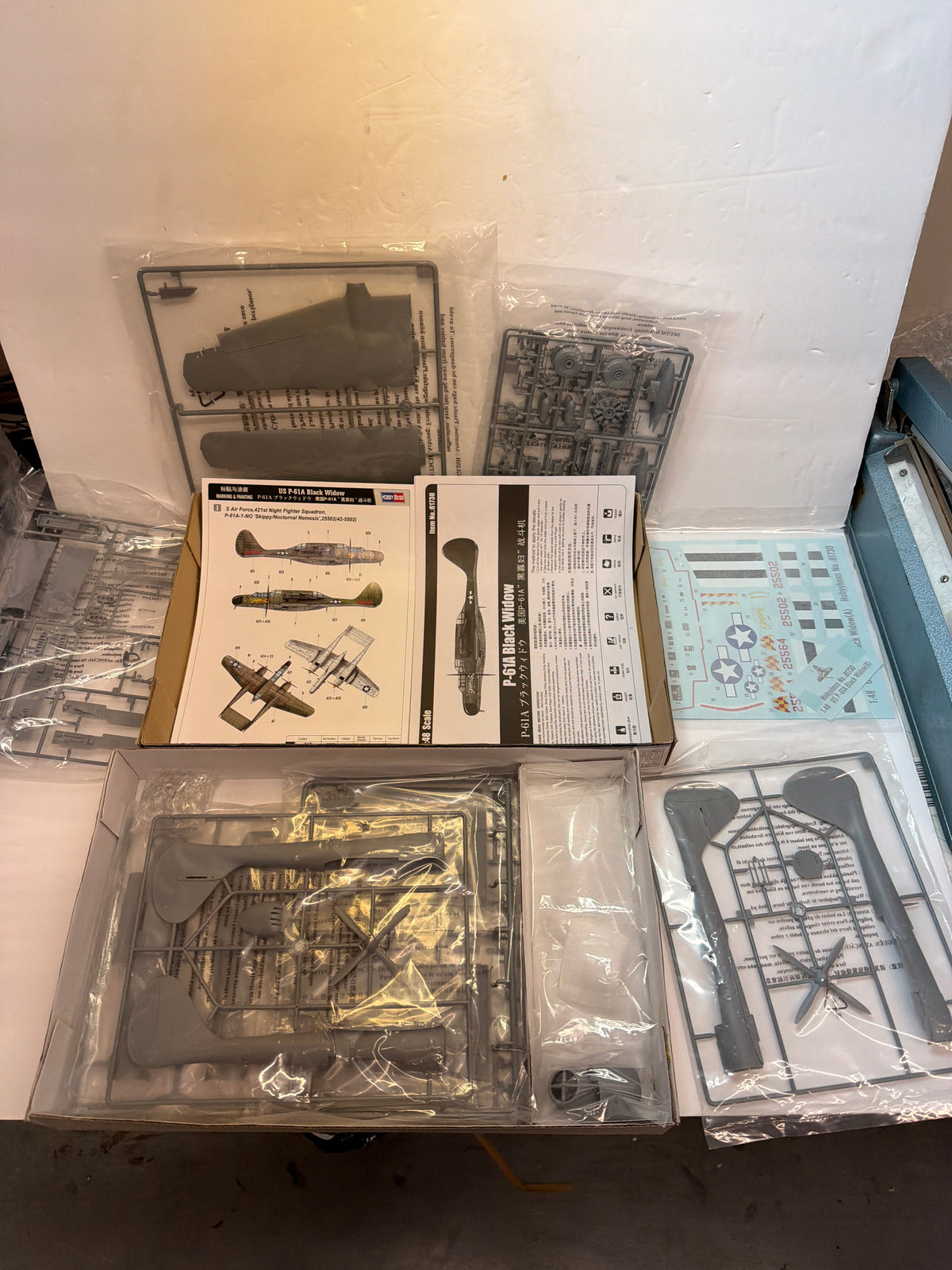 Hobbyboss Plastic Model Kit Northrop P-61A Black Widow — 1:48