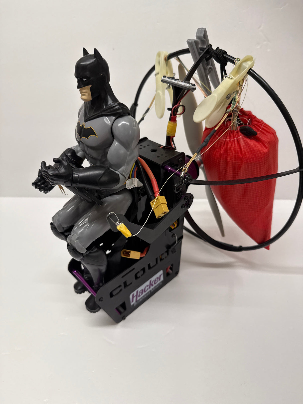 Hacker Para-RC Cloud 1.5 complete set ARF (Red) - SECOND HAND