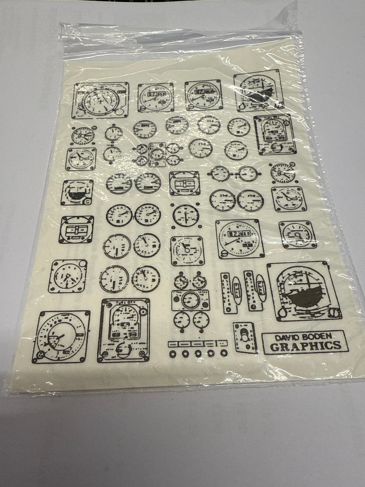 D.Boden Cockpit Graphic Dial Set