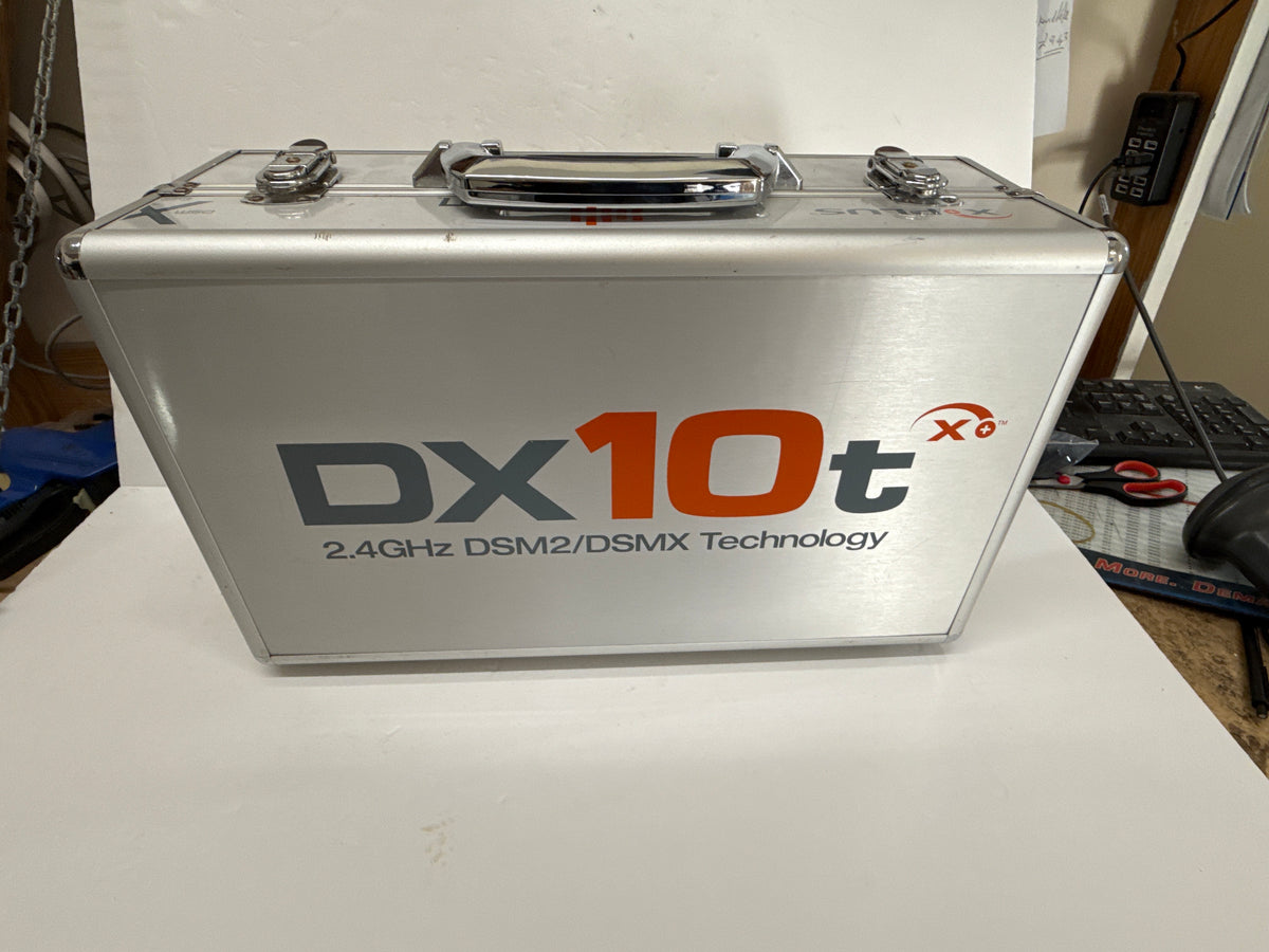 Spektrum DX10t Transmitter in Carry case- Second Hand