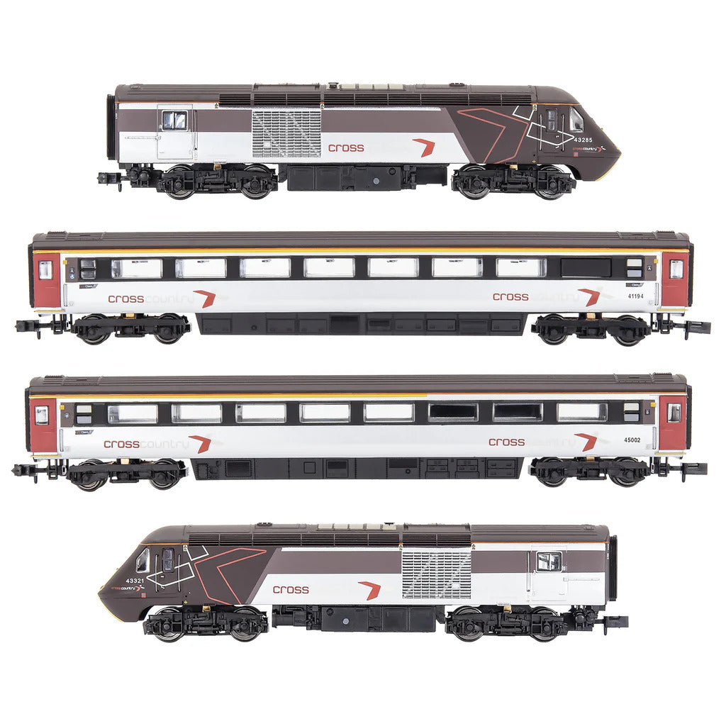 Dapol Class 43 HST Cross Country 43285 & 43321 - N Gauge