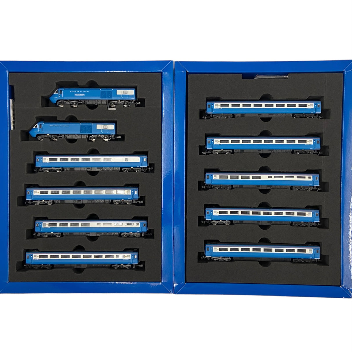 Class 43 HST Pullman Blue Full Train Set (11 Car Set)