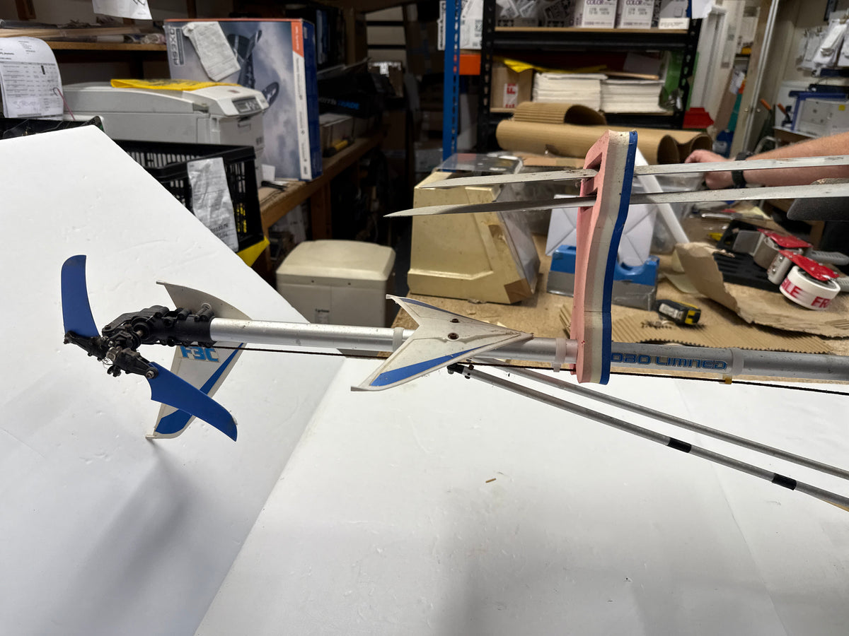 Hirobo Shuttle with Engine sold for Spares only