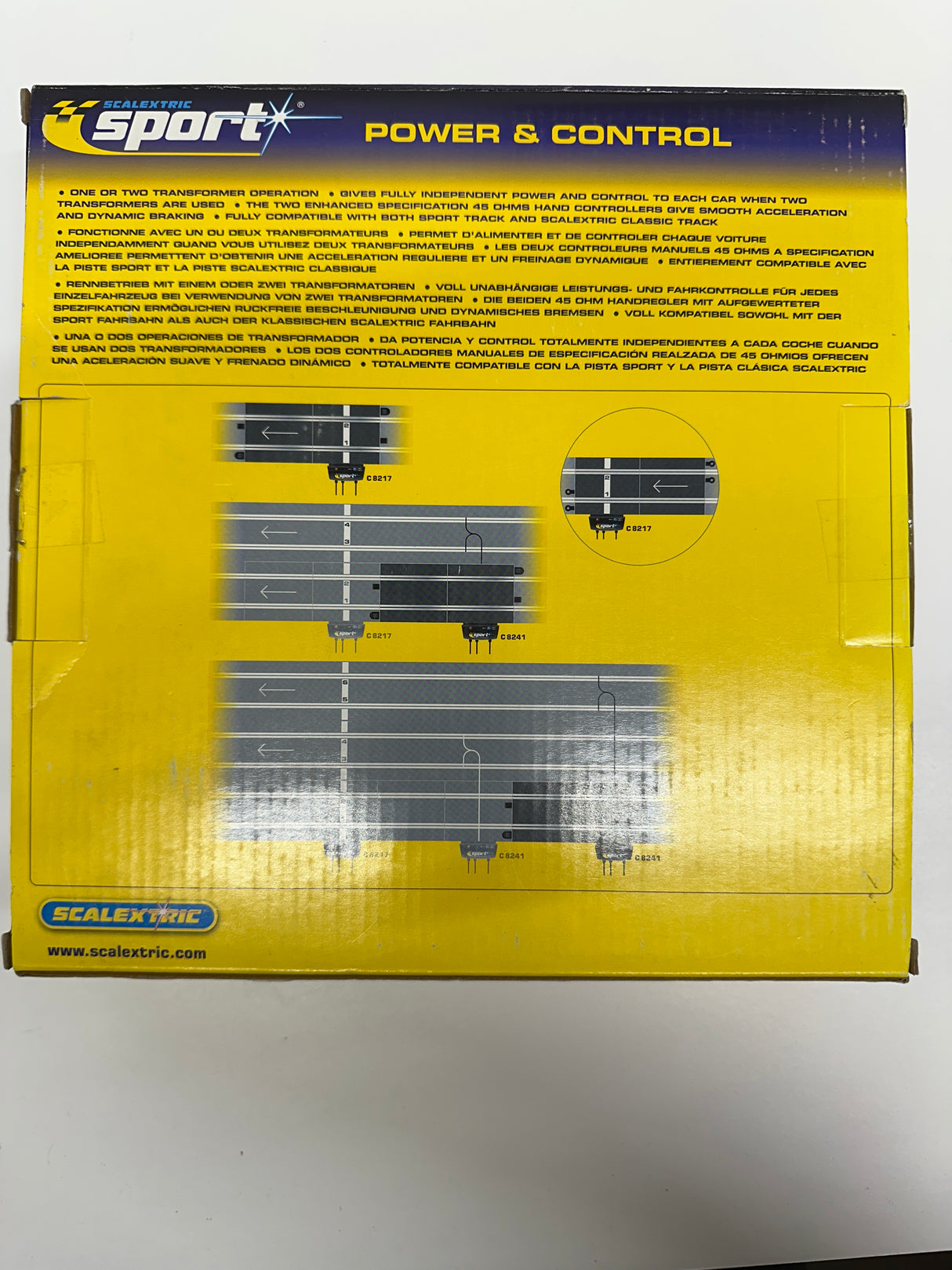 Scalextric sport C8217 Power & Control