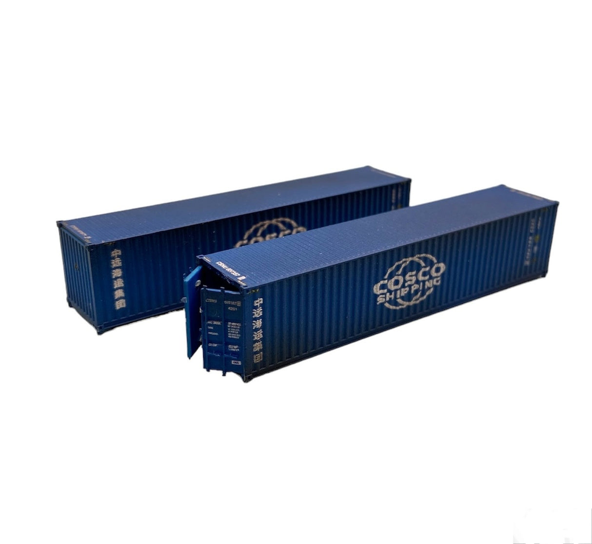 40ft Cntr Cosco Shipping 607357 6/401671 0 Weathered