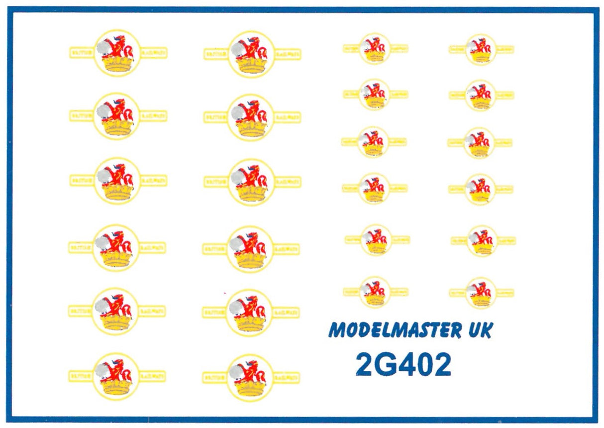 N GAUGE BR LOCO CRESTS POST 56