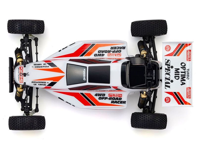 Kyosho 1/10 4wd Turbo Optima Mid Special Buggy (TOM) - PRE ORDER - EXPECTED SHORTLY
