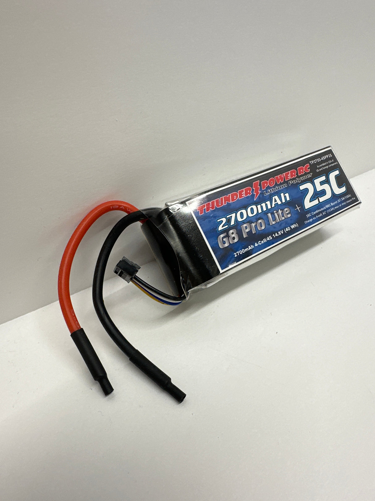 Thunder Power Lipo 14.8V 4 cell 2700mah 25C