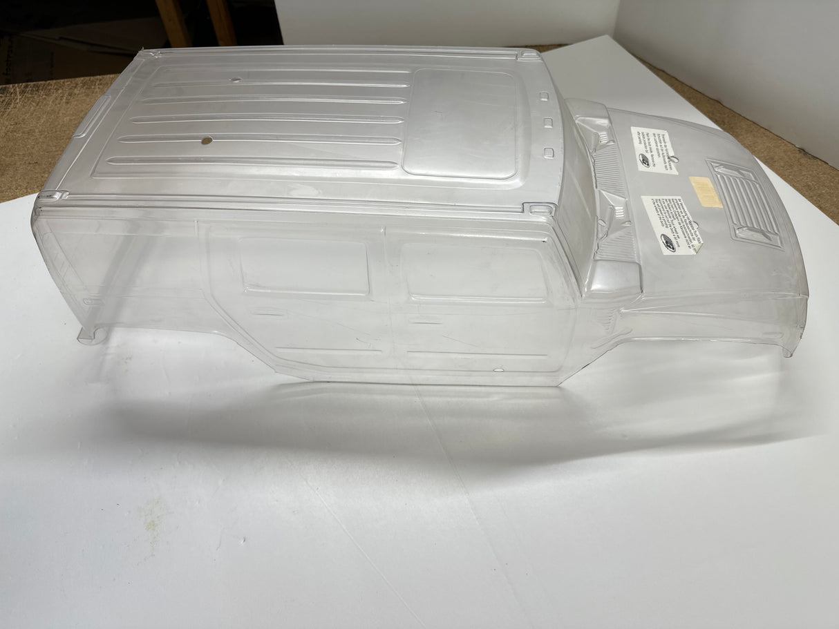 FG Modellsport Car Spares Body Hummer 2mm transparent 36150 (Storeroom)