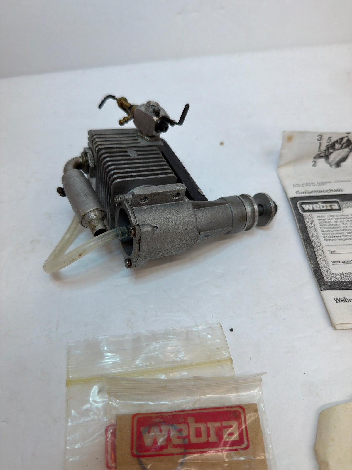 Webra 4-40 four-stroke engine Second Hand