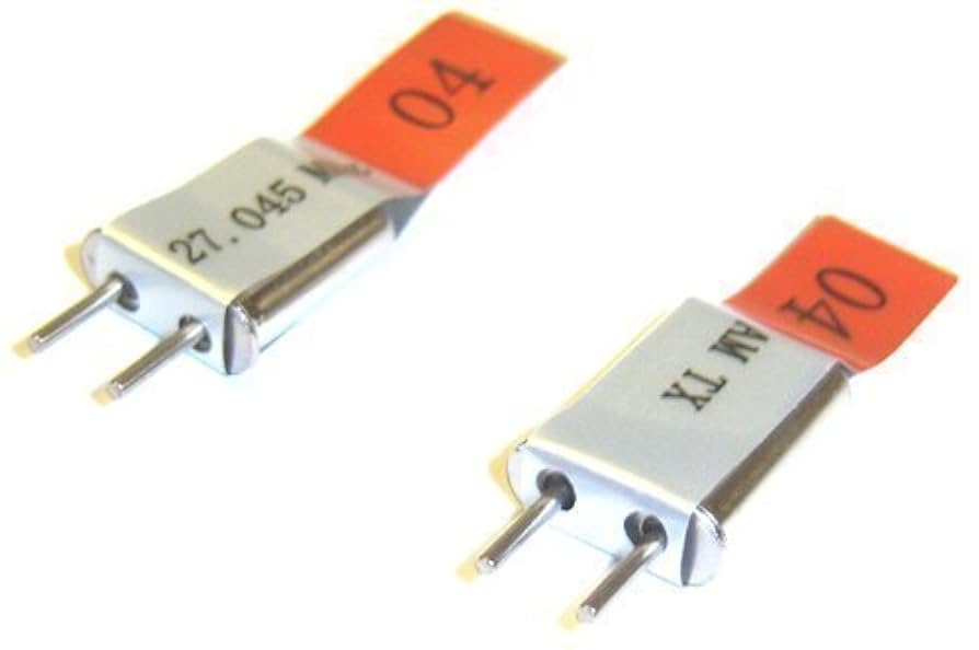 Vintage 27mhz AM Crystals - Pairs (Tx/Rx) Red