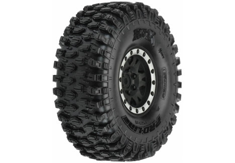 1/10 Hyrax G8 F/R 1.9 Crawler Trs Mounted 12mm Blk/Slvr Imp