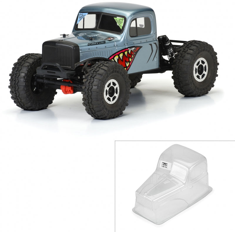 1/10 Comp Wagon Cab-Only Clear Body 12.3 (313mm) Weelbase C