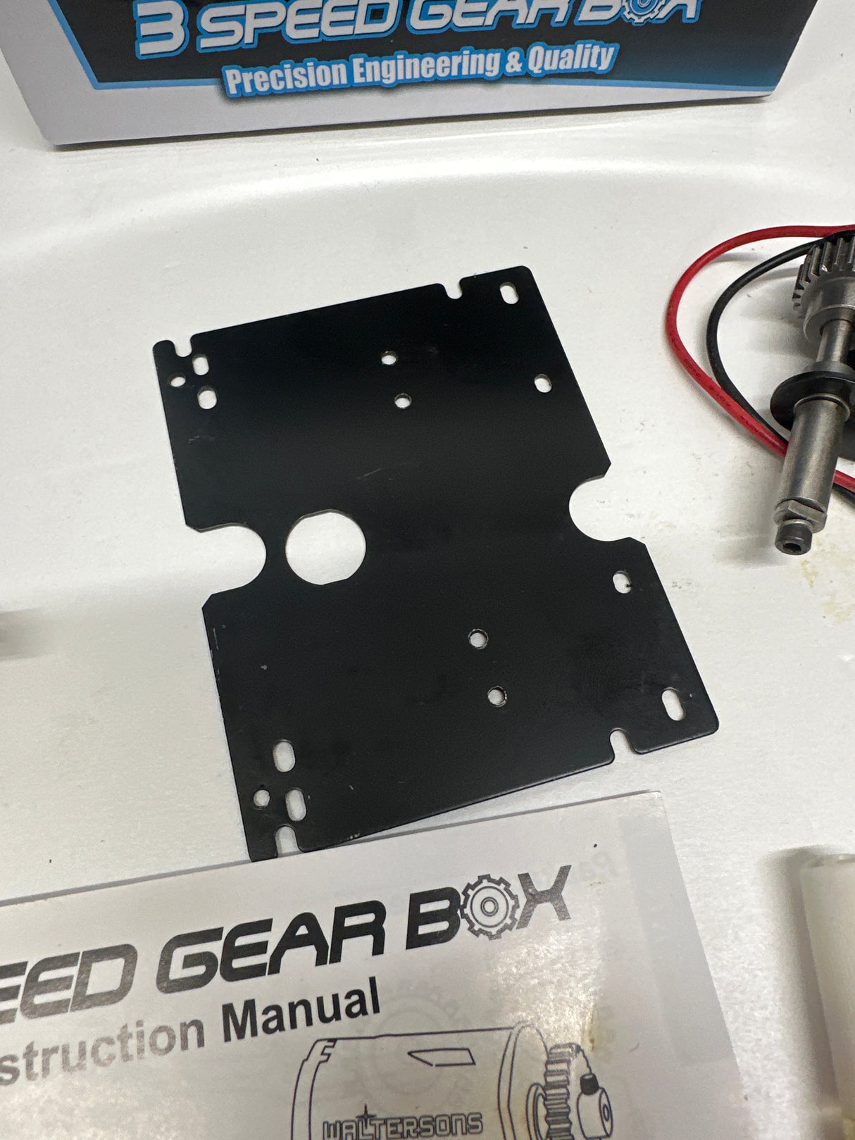 Waltersons Henglong Tank 3 Speed Short Shaft Metal Geared Gear Box x 2 WT-622005