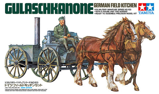 Tamiya 1/35 German Field Kitchen Kit 35103