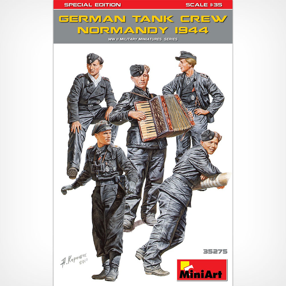 MiniArt GERMAN TANK CREW (Normandy 1944) SPECIAL EDITION 35275 1:35
