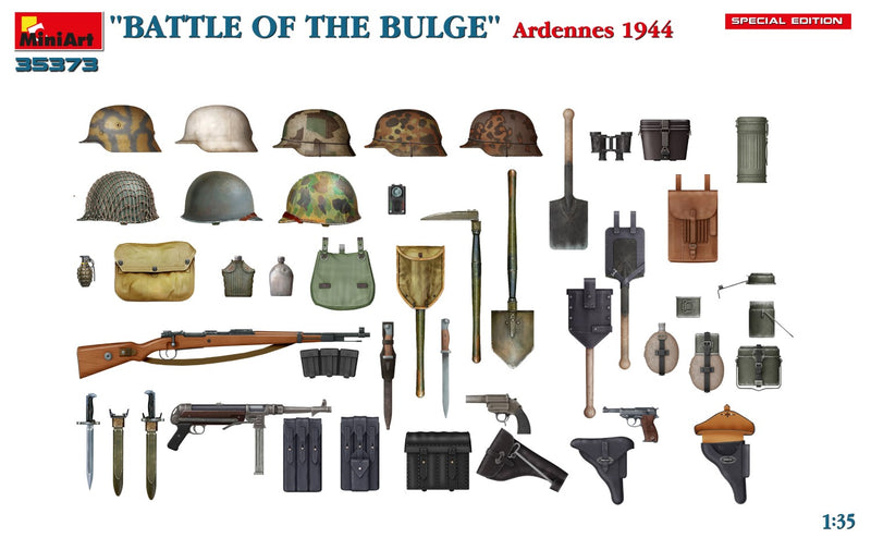 MiniArt 1/35 BATTLE OF THE BULGE Ardennes 1944 SPECIAL EDITION 35373