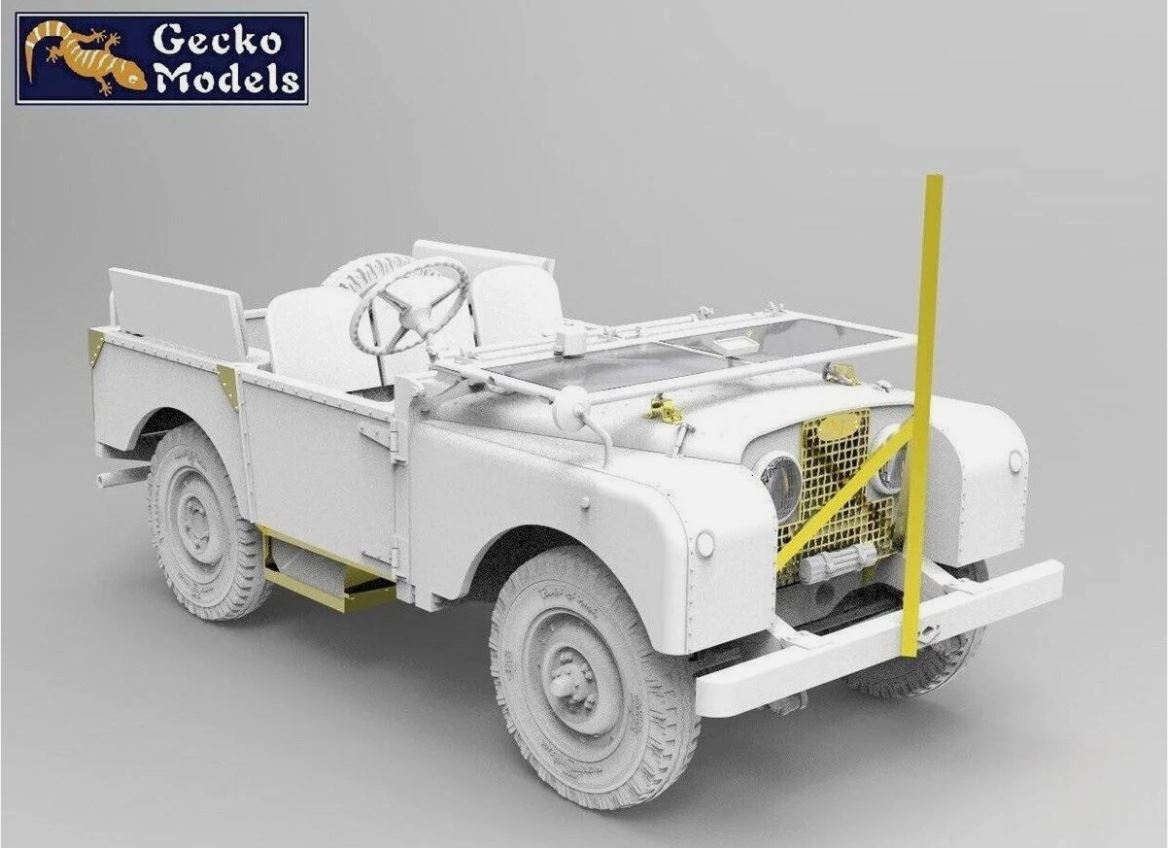 GECKO MODELS 1/35 Britiash FV18001 Mk.2 80in 4x4 Utility Vehicle (late production) Kit 35GM0078