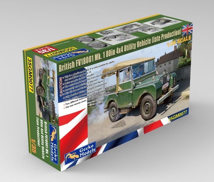 GECKO 1/35 British FV18001 Mk.1 0in 4x4 Utility Vehicle  (Late Production) 35GM0077