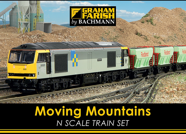 Graham Farish N Gauge Moving Mountains Train Set 370-221