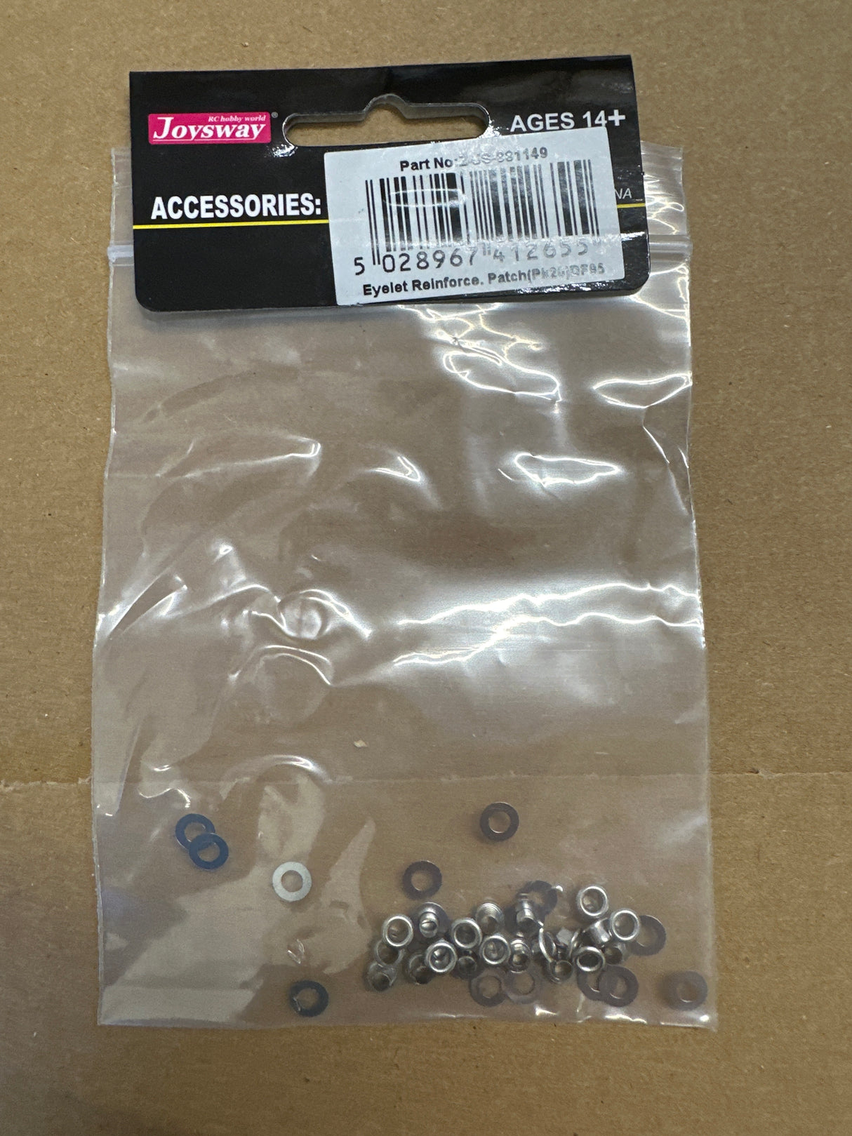 Genuine Joysway Boat Parts Eyelet Reinforce. Patch(Pk20)DF95 (BOX 60)