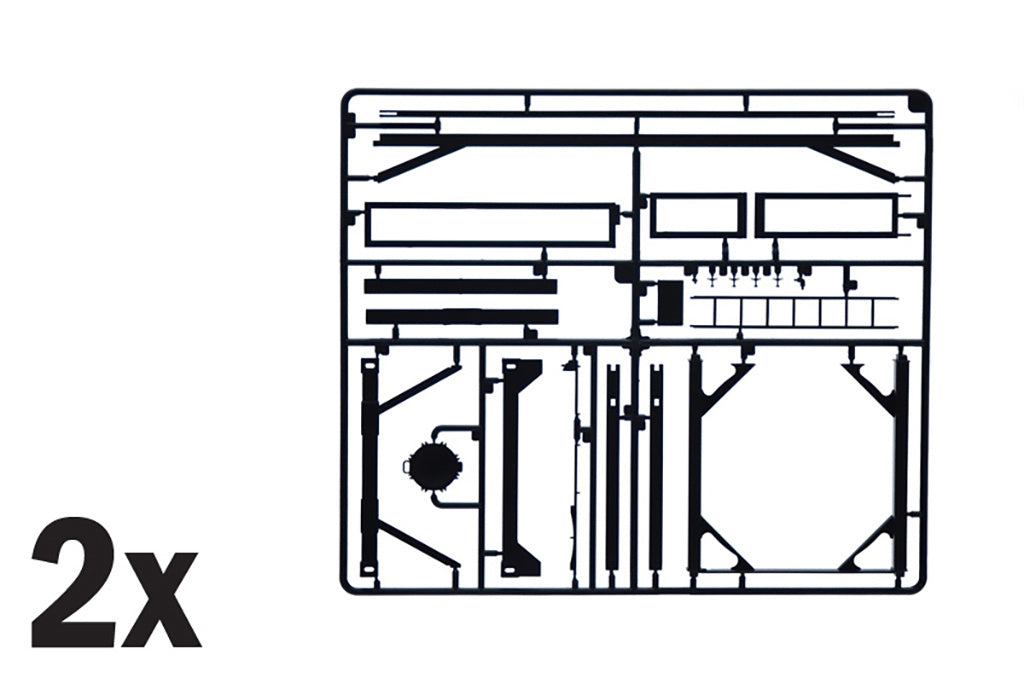 Italeri 1/24 TECNOKAR 20 TANK TRAILER Kit 3929