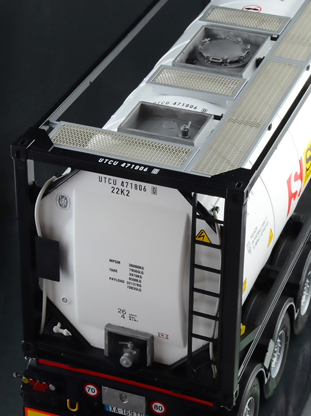 Italeri 1/24 TECNOKAR 20 TANK TRAILER Kit 3929