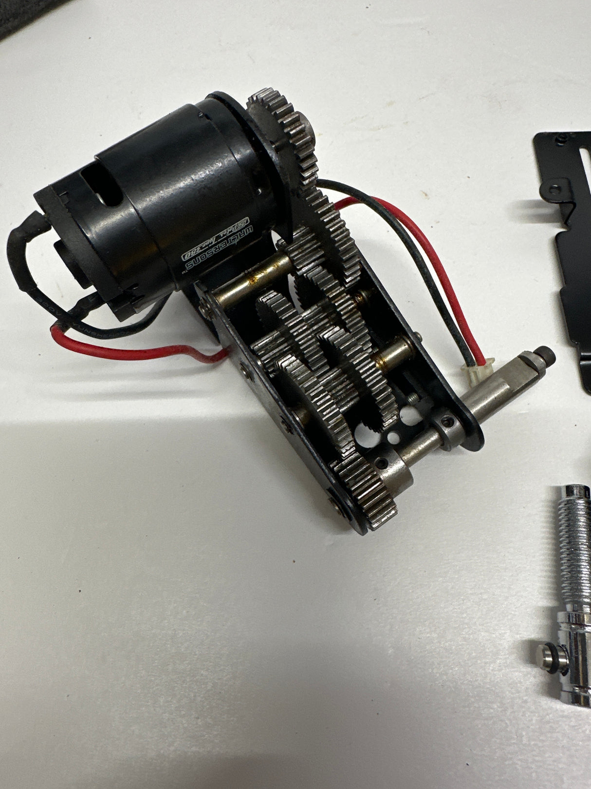 Waltersons- Henglong Tank 3 Speed Short Shaft all Metal Gear Box WT-622010