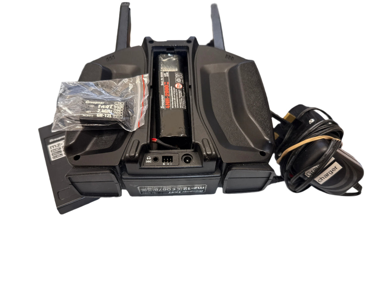Graupner MZ-12 6Ch 2.4GHz HoTT Tx and Rx Combo - SECOND HAND