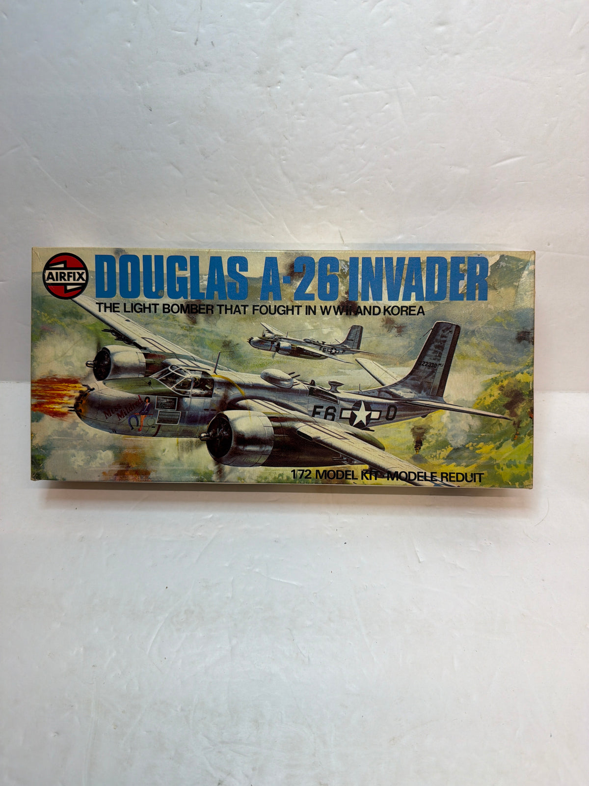Airfix Douglas A-26 Invader B/C 1/72 591 / 05011-5 Plastic Model Kit Vintage