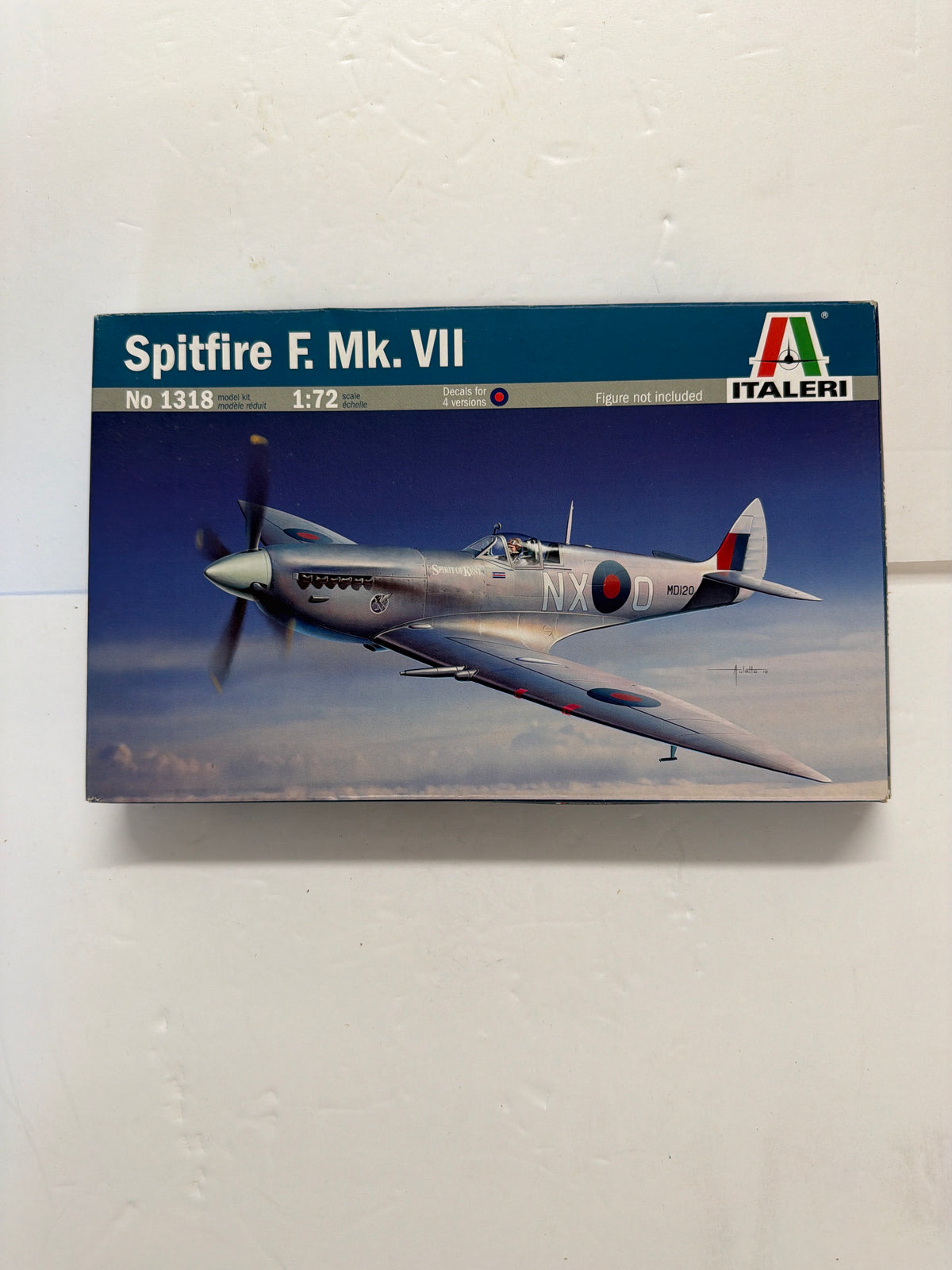 Italeri Spitfire F. Mk.VII 1/72 Plastic Model Kit