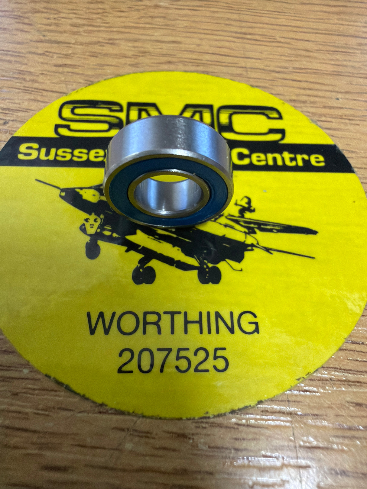 Ball bearings blue rubber sealed (7x14x5mm)