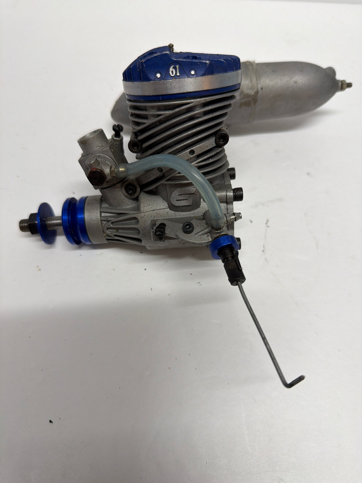 Second Hand Aircraft Engine 2-stroke Evolution 61 Damaged or modified remote needle (Box 62)