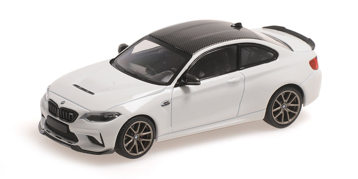 Minichamps Die Cast Collectables - 1:43 2020 BMW M2 CS - White With Gold Wheels