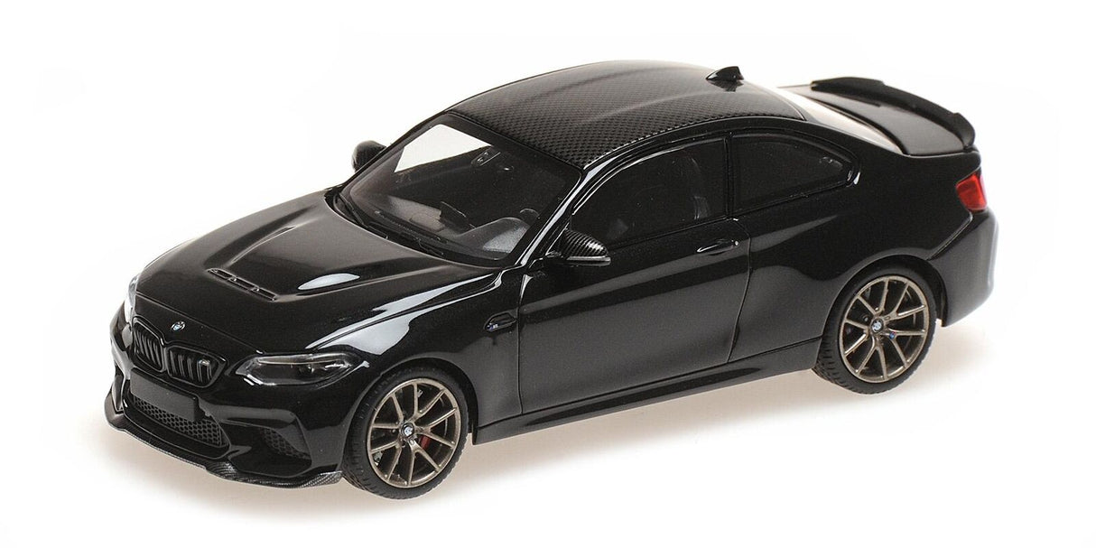 Minichamps Die Cast Collectables - 1:43 2020 BMW M2 CS - Black With Gold Wheels