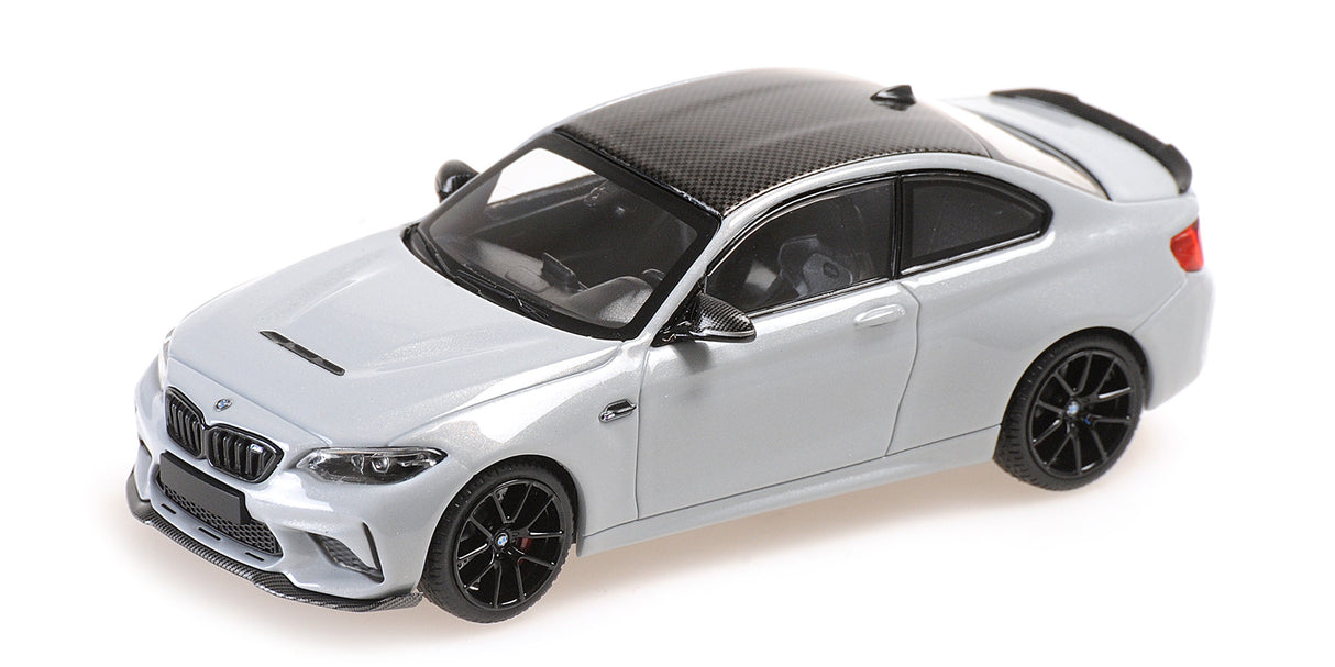 Minichamps Die Cast Collectables - 1:43 2020 BMW M2 CS - Silver With Black Wheels