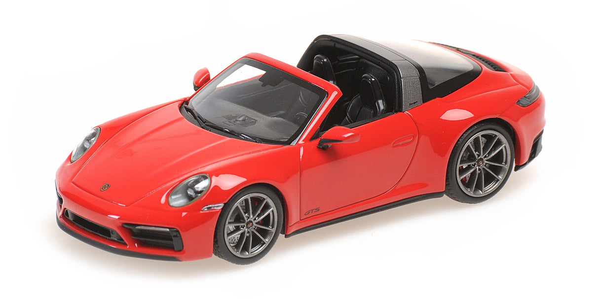 Minichamps Die Cast Collectables - 1:43 2022 Porsche 911 (992) Targa 4 GTS - Red