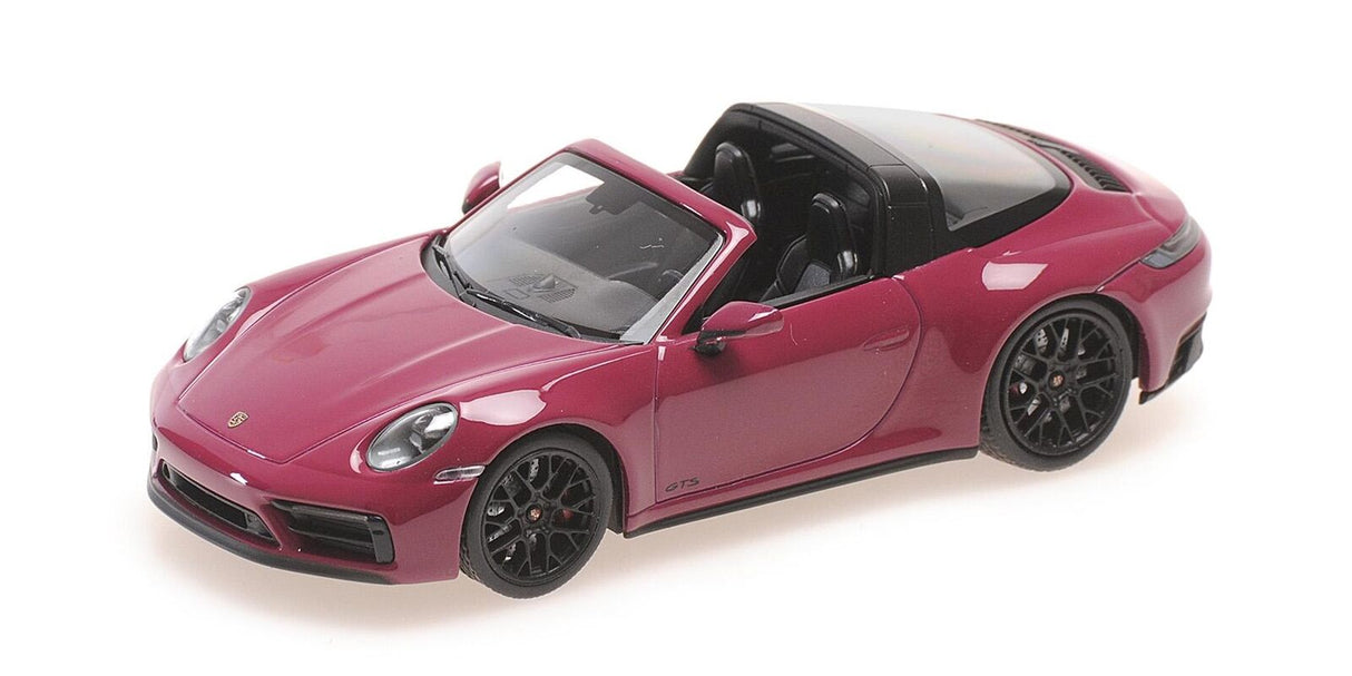Minichamps Die Cast Collectables - 1:43 2022 Porsche 911 (992) Targa 4 GTS - Rubystar Pink