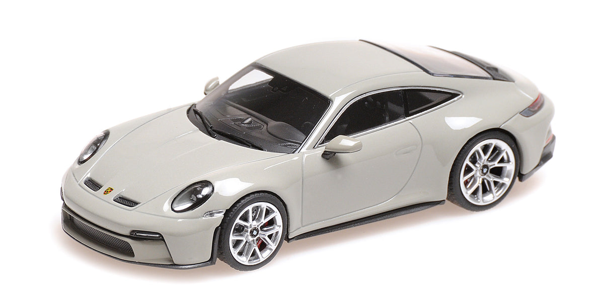 Minichamps Die Cast Collectables - 1:43 2021 Porsche 911 (992) GT3 Touring - Chalk With Silver Wheels