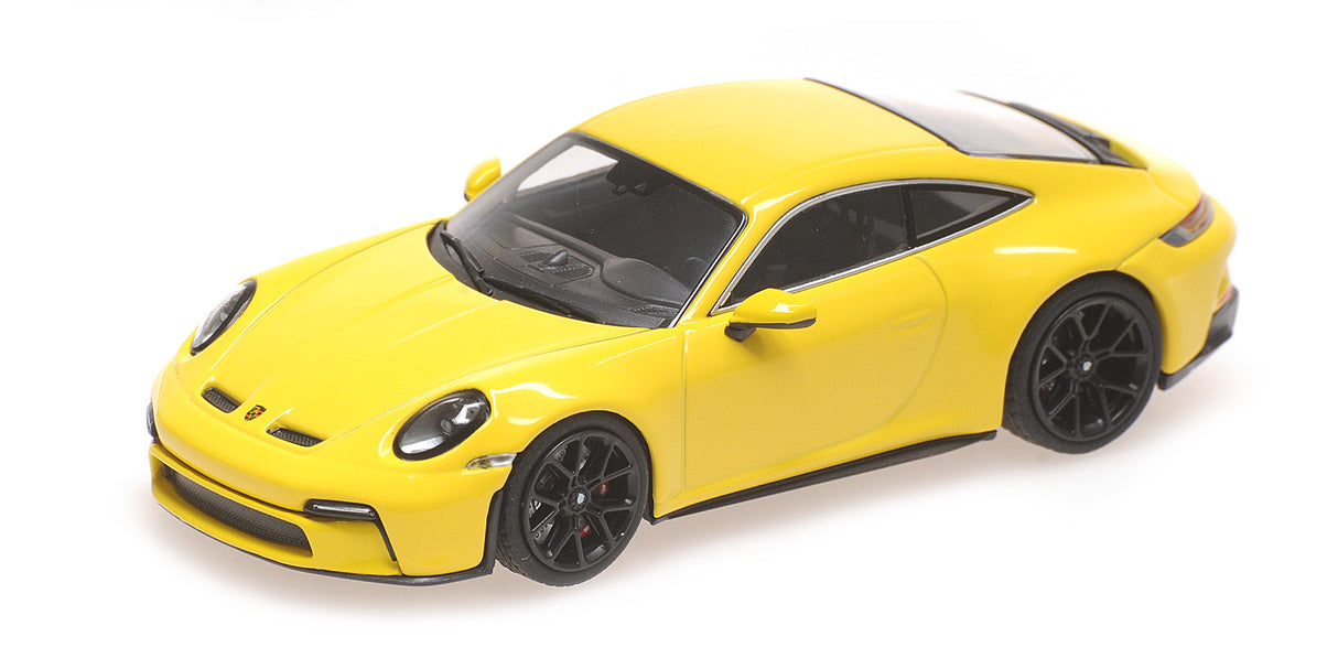 Minichamps Die Cast Collectables - 1:43 2021 Porsche 911 (992) GT3 Touring - Yellow With Black Wheels