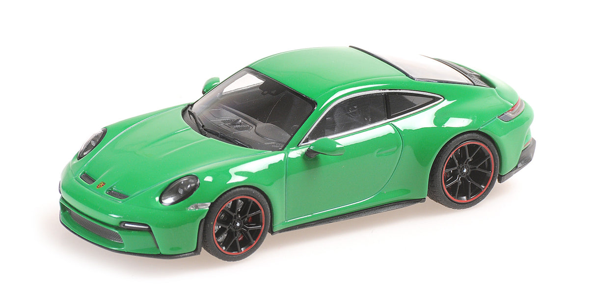 Minichamps Die Cast Collectables - 1:43 2021 Porsche 911 (992) GT3 Touring - Green With Black Wheels