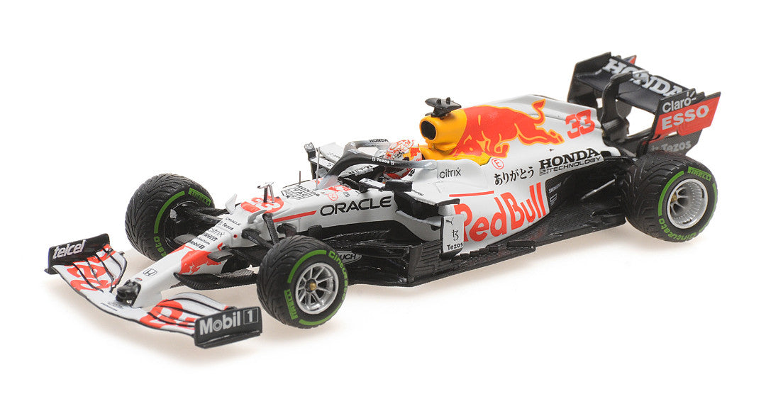 Minichamps Die Cast Collectables - 1:43 Red Bull Racing Honda RB16B - Max Verstappen - 2nd Turkish GP 2021