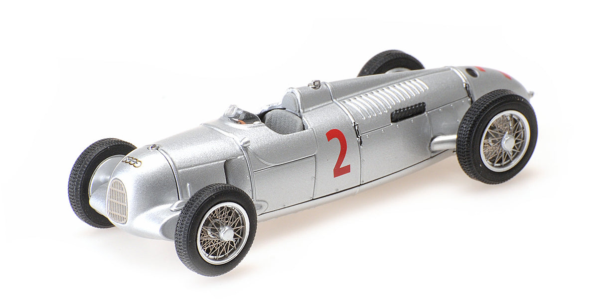 Minichamps Die Cast Collectables - 1:43 Auto Union Type B Avus #2 Achille Varzi - Avus Rennen 1935