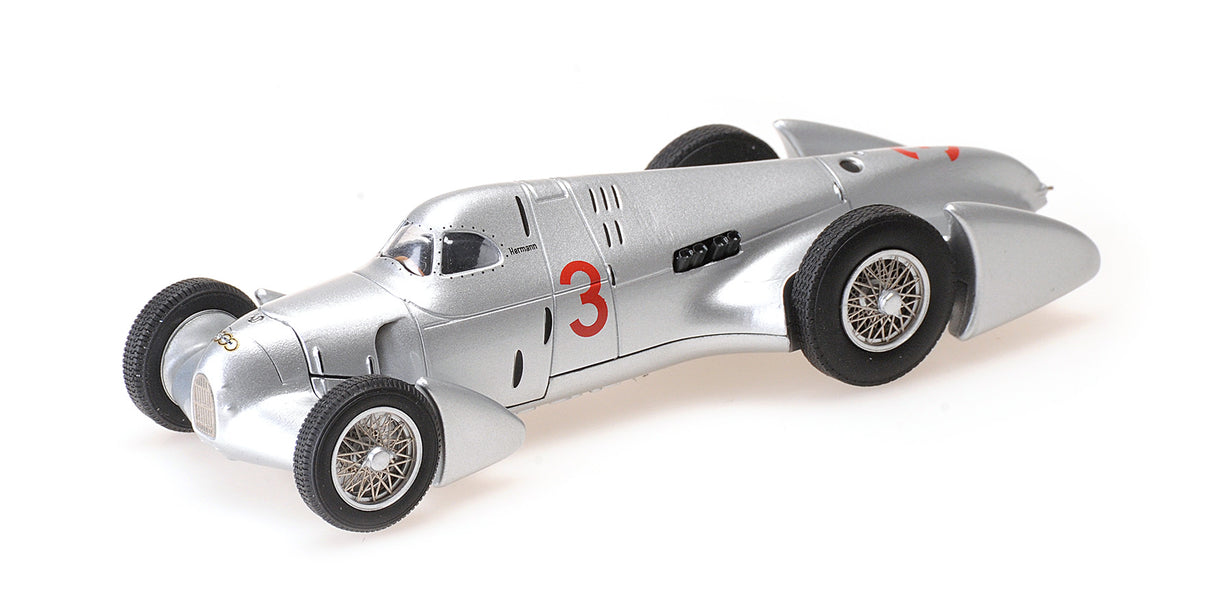 Minichamps Die Cast Collectables - 1:43 Auto Union Type B Avus-Rennen #3 Hermann Zu Leiningen - Avus-Rennen 1935